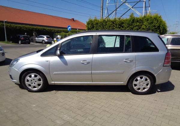 Opel Zafira cena 15900 przebieg: 108000, rok produkcji 2007 z Sompolno małe 137